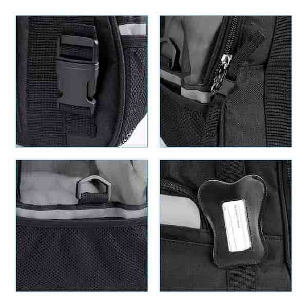 DogCarrierBag™ - Noir - Chien de sortie