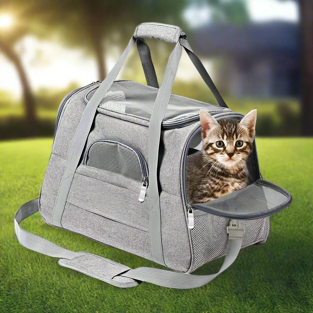 DogCarrierBag™ - Gris - Chien de sortie