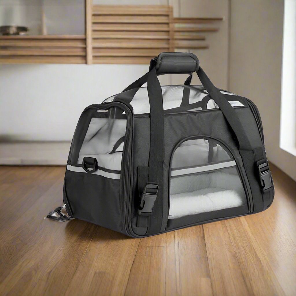 DogCarrierBag™ - Noir - Chien de sortie