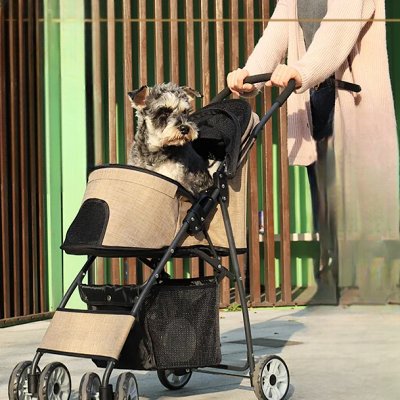 PetStroller™ - Beige - Chien de sortie