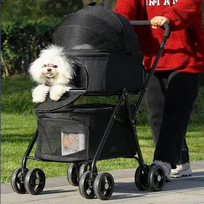 PetStroller™ - Noir - Chien de sortie