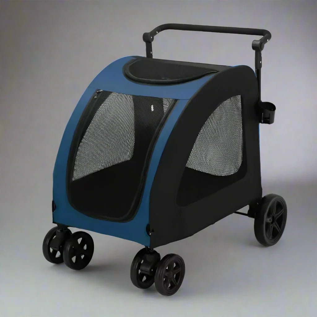 StrollyPet™ - Bleu - Chien de sortie