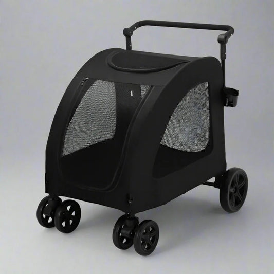 StrollyPet™ - Noir - Chien de sortie