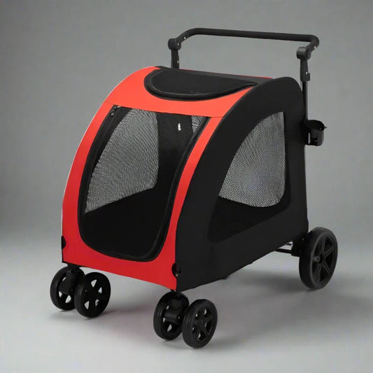 StrollyPet™ - Rouge - Chien de sortie