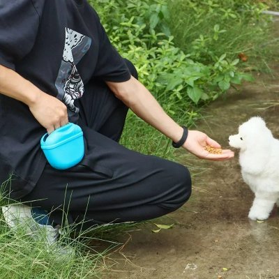 TreatSnack™ - Bleu - Chien de sortie